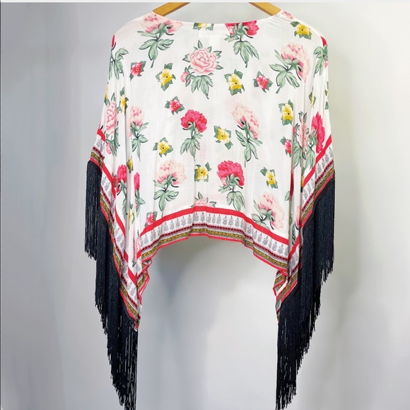 H&M x COACHELLA FRINGE BOHO TOP - Picture 6 of 7
